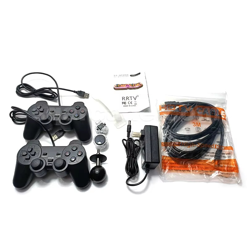 Pandoras Arcade Video Game Cartridge 3D Video Game Console 10600/5000 in 1 CX DX Mini 2800Wifi Folding Game Console