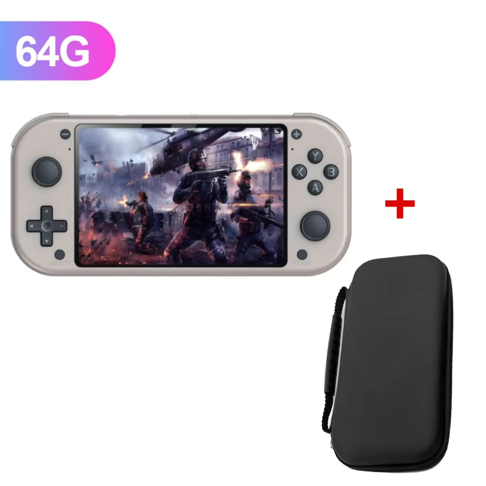 M17 Handheld Game Console 4.3 Inch LCD Screen Emuelec Emulator Portable Retro Video Game Player Built in 20000+Classic Games