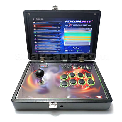 Pandoras Arcade Video Game Cartridge 3D Video Game Console 10600/5000 in 1 CX DX Mini 2800Wifi Folding Game Console